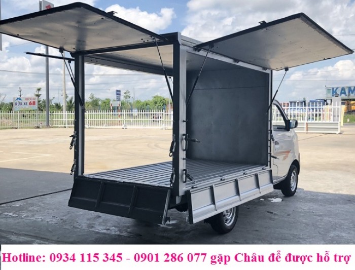 Nơi nào bán xe tải Dongben thùng kín cánh dơi ^ 770kg giá tốt nhất ?? chất lượng / tiện dụng / ô tô Tây Đô