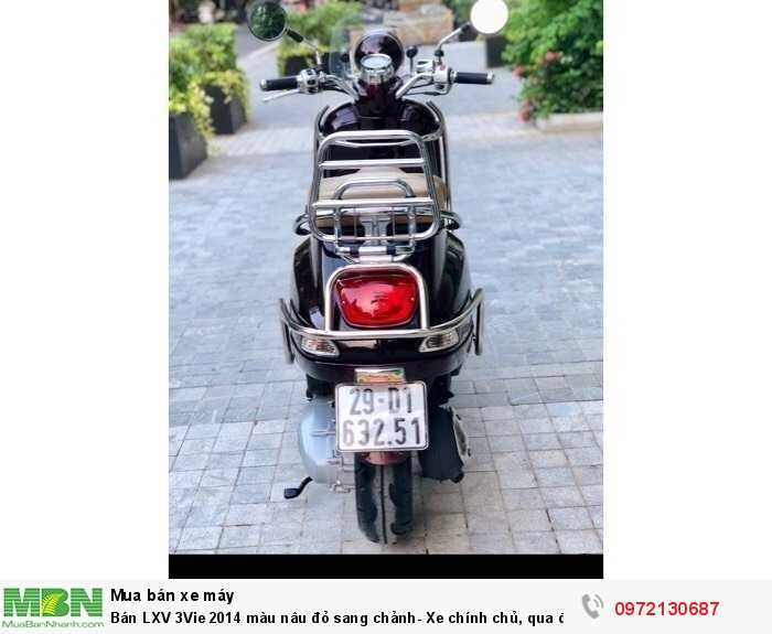 Bán LXV 3Vie 2014 màu nâu đỏ sang chảnh- Xe chính chủ, qua đẹp - Biển Hà Nội.