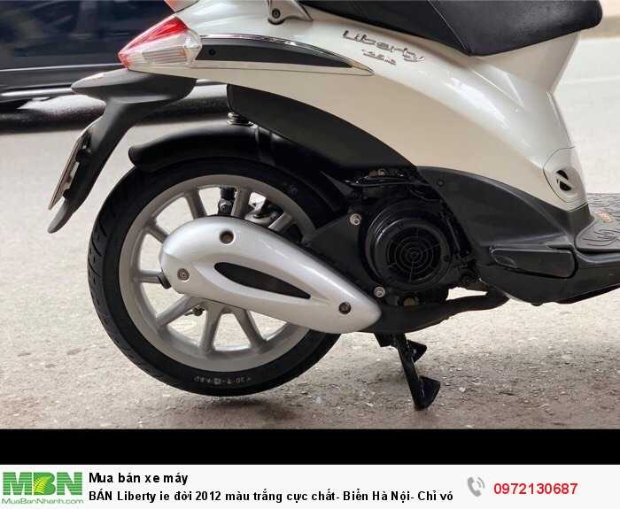 BÁN Liberty ie đời 2012 màu trắng cực chất- Biển Hà Nội- Chỉ với 24 triệu đồng.