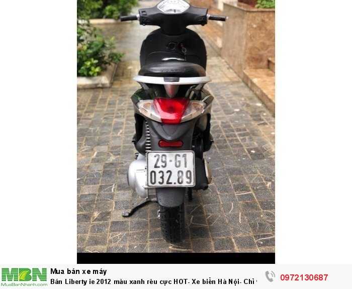 Bán Liberty ie 2012 màu xanh rêu cực HOT- Xe biển Hà Nội- Chỉ với
