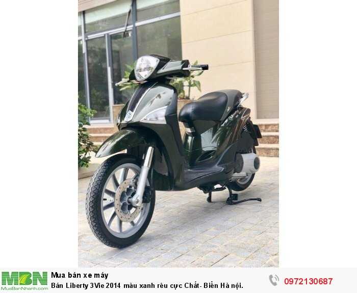 Bán Liberty 3Vie 2014 màu xanh rêu cực Chất- Biển Hà nội.
