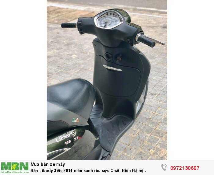 Bán Liberty 3Vie 2014 màu xanh rêu cực Chất- Biển Hà nội.