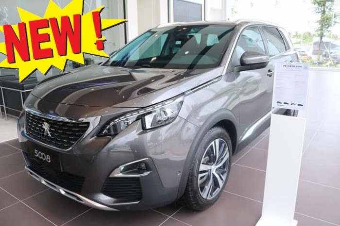 Ô tô SUV 7 chỗ giao liền Peugeot 5008 Khuyến Mãi tặng 5 năm BH, Phim,v.v.v đủ màu, hỗ trọ vay ngân hàng