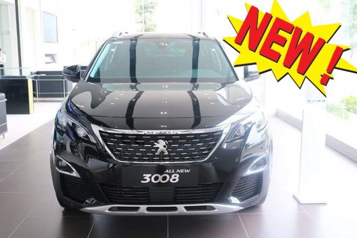 Giá xe SUV 5 chỗ Peugeot 3008 - Pháp - Giao liền - Khuyến mãi hấp dẫn chỉ Duy nhất tháng này