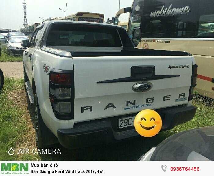 Bán đấu giá Ford WildTrack 2017, 4x4
