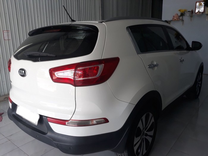 Bán Kia Sportage 2012, màu trắng, gốc SG, giá TL, hổ trợ góp