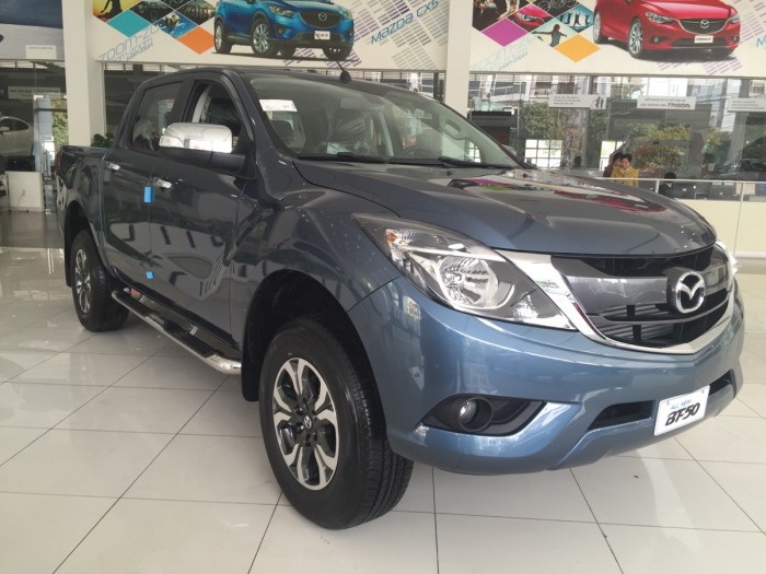 Mazda BT-50 (Xám xanh 42B) - Đủ Màu Giao Ngay