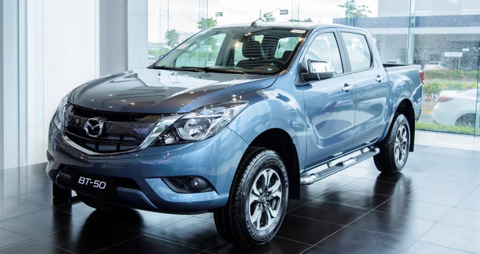 Mazda BT-50 (Xám xanh 42B) - Đủ Màu Giao Ngay