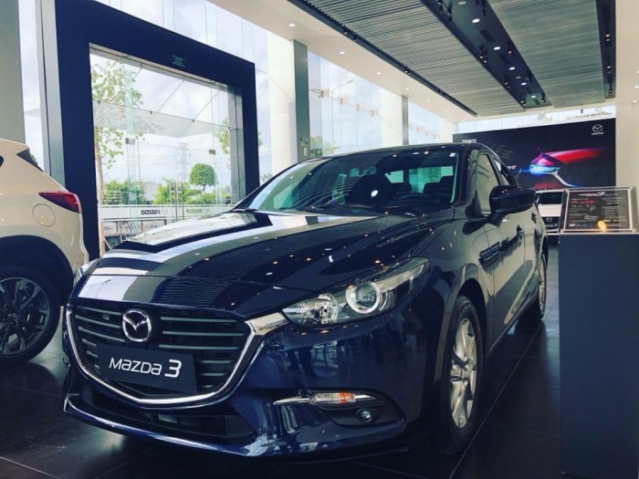 Mazda 3 (Xanh Đen) - Đủ Màu Giao Ngay - LH Hotline Nhận Giá Tốt Nhất