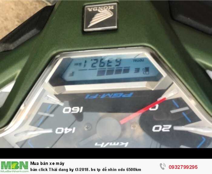 Bán click Thái đăng ký t3/2018. bs tp dễ nhìn odo