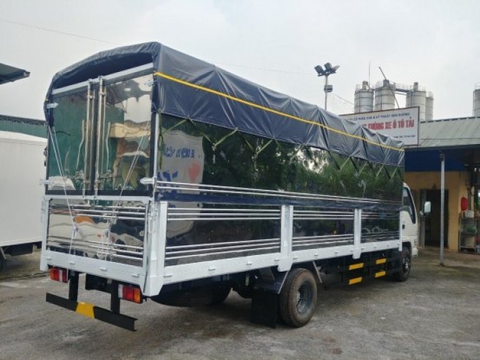 Xe tải Isuzu Vĩnh Phát tải trọng 1.9 tấn thùng dài 6.3 mét tại Hà Nội