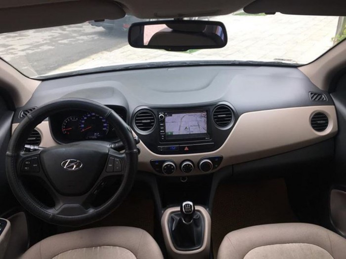 Bán Xe Hyundai I10 1.25 số sàn 2017 màu trắng  đẹp hết sảy.