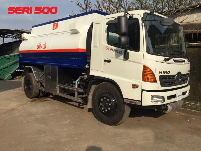 Xe bồn Hino FG 11 khối chở xăng dầu