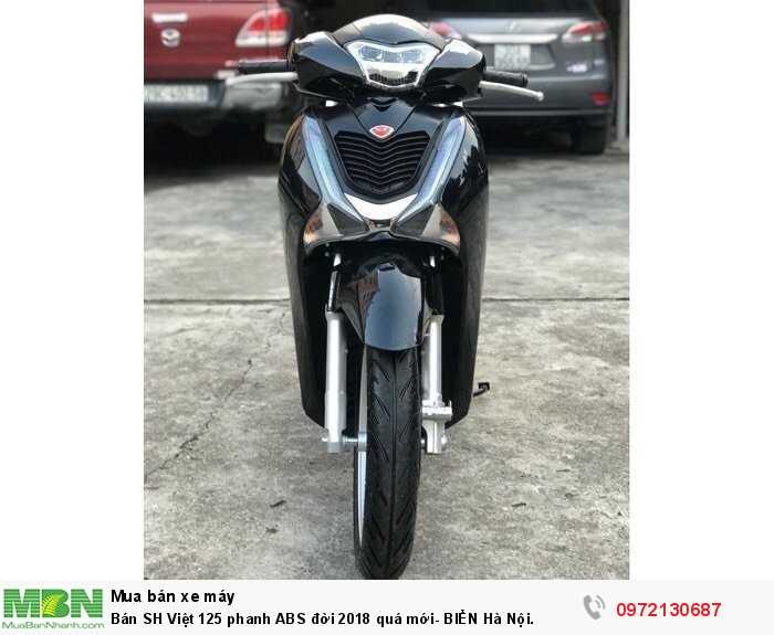 Bán SH Việt 125 phanh ABS đời 2018 quá mới - BIỂN Hà Nội.