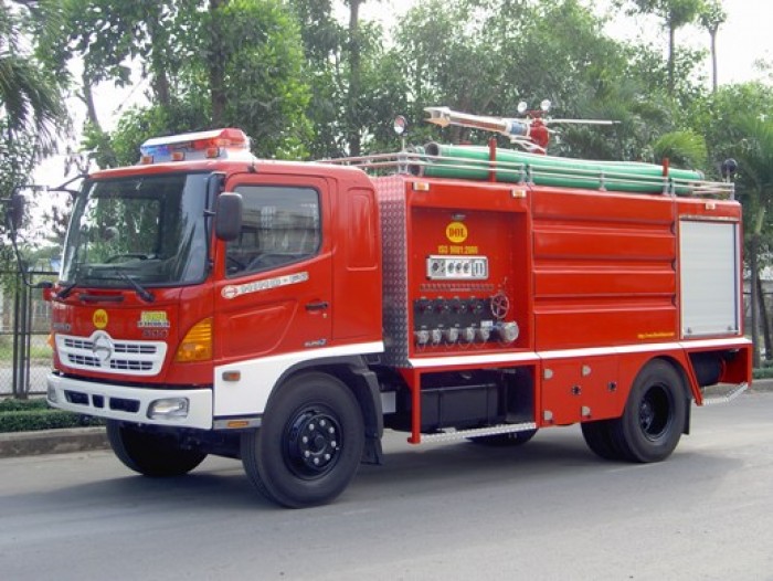 Xe cứu hỏa Hino FC 4 khối