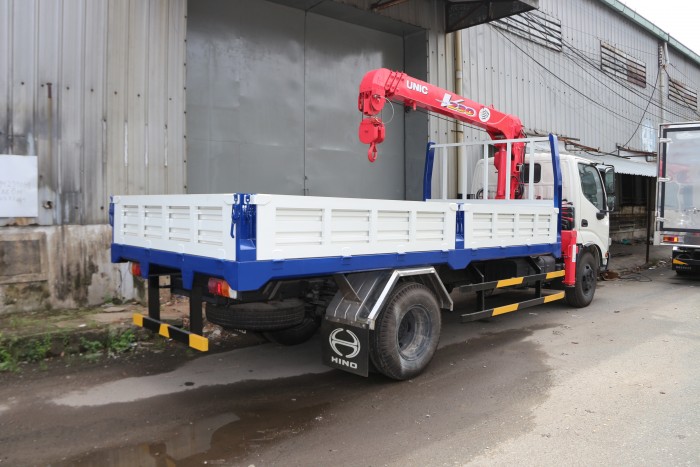 Xe Tải Cẩu Hino Dutro Wu352L 3.5 Tấn Gắn Cẩu Unic 3 Tấn 4 Khúc