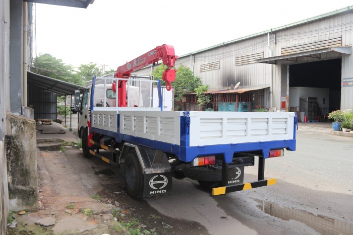 Xe Tải Cẩu Hino Dutro Wu352L 3.5 Tấn Gắn Cẩu Unic 3 Tấn 4 Khúc