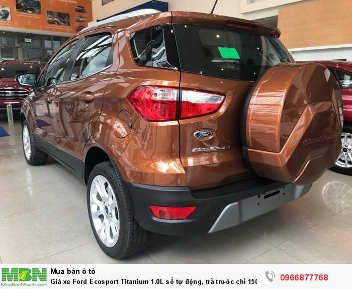 Giá xe Ford Ecosport Titanium 1.0L số tự động, trả trước chỉ 150 triệu có xe giao ngay