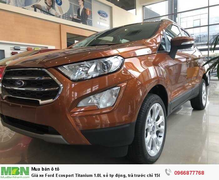 Giá xe Ford Ecosport Titanium 1.0L số tự động, trả trước chỉ 150 triệu có xe giao ngay