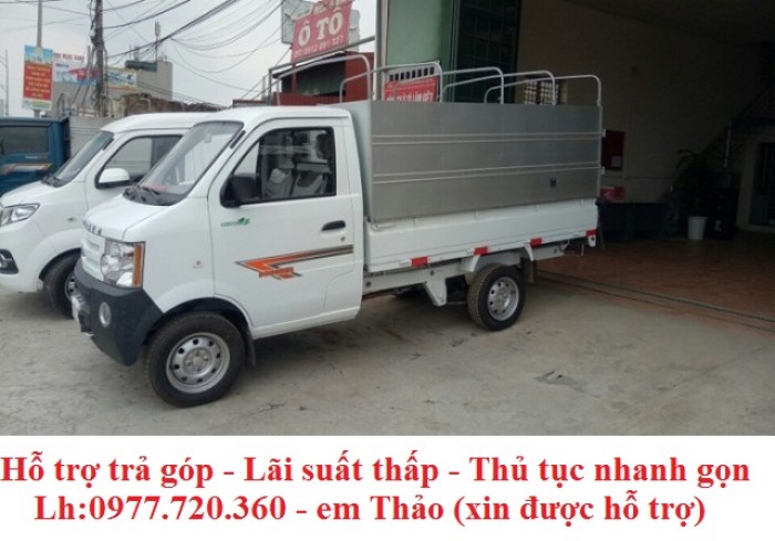 Xe tải Dongben 770kg/810kg/870kg dưới 1 tấn thùng mui bạt