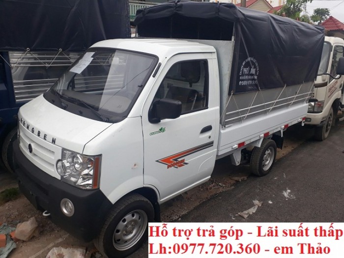 Xe tải nhỏ dưới 1 tấn 770kg/810kg/870kg thùng mui bạt