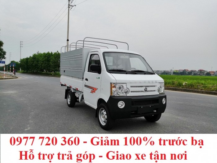 Xe tải nhỏ dưới 1 tấn 770kg/810kg/870kg thùng mui bạt