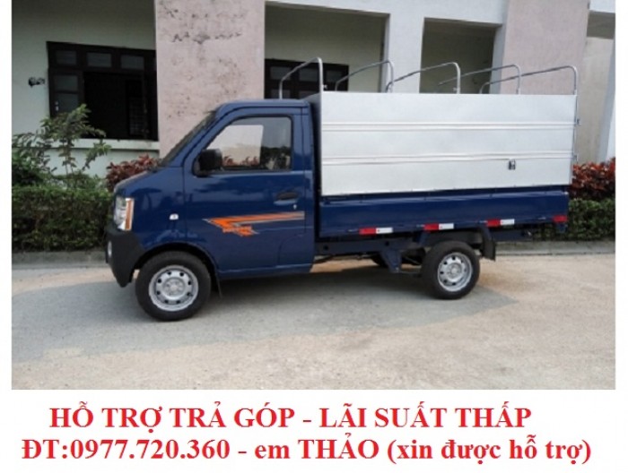 Xe tải nhỏ dưới 1 tấn 770kg/810kg/870kg thùng mui bạt