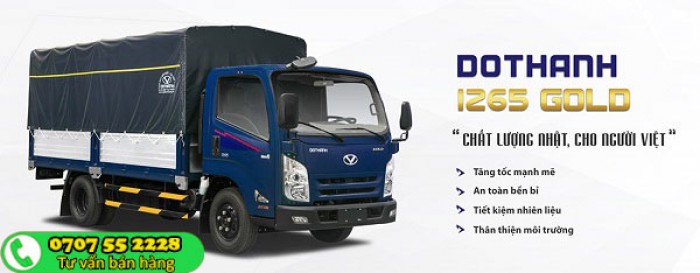 Xe tải Đô thành IZ65 2T4 | Xe tải thùng dài 4m3 vào thành phố