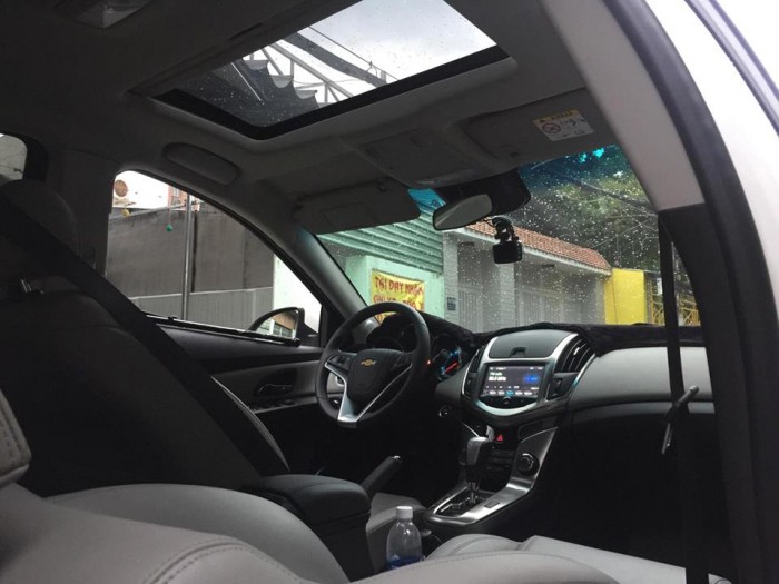 bán xe Chevrolet Cruze Ltz 2016 màu trắng bản full option