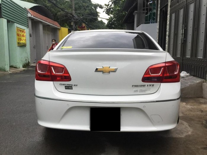 bán xe Chevrolet Cruze Ltz 2016 màu trắng bản full option