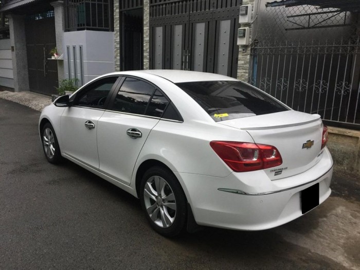bán xe Chevrolet Cruze Ltz 2016 màu trắng bản full option