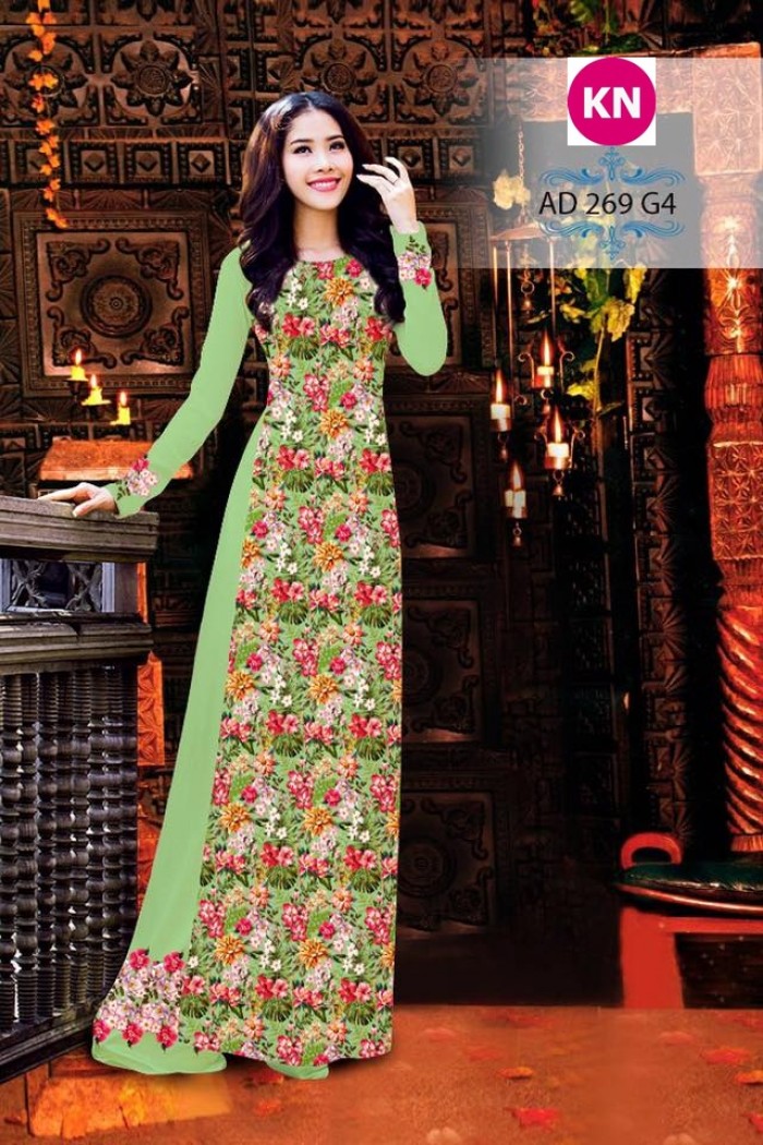 Vải Áo Dài Đẹp In 3D 269 Mới 100%, Giá: 250.000Đ, Gọi: 0909444978, Quận Gò  Vấp - Hồ Chí Minh, Id-9B221500