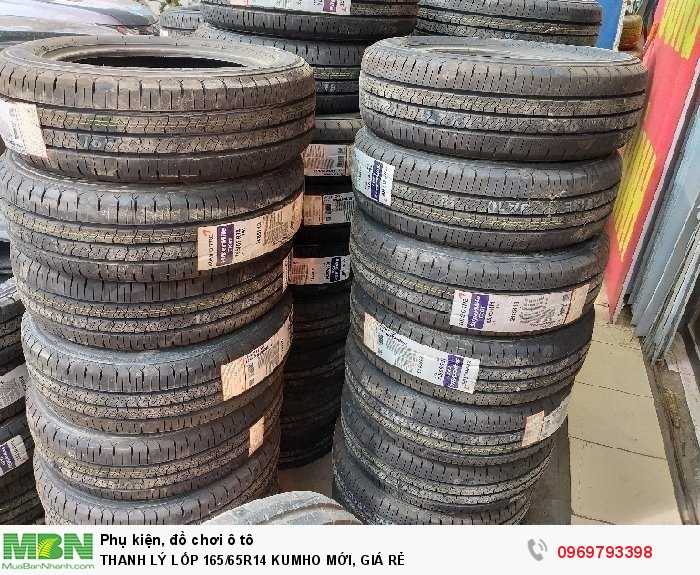 Thanh Lý Lốp 165/65R14 Kumho Mới, Giá Rẻ