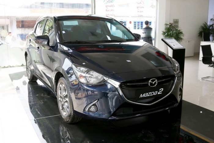 Mazda 2 nhập khẩu (xanh đen) - Đủ màu giao ngay - Gọi hotline nhận giá tốt nhất