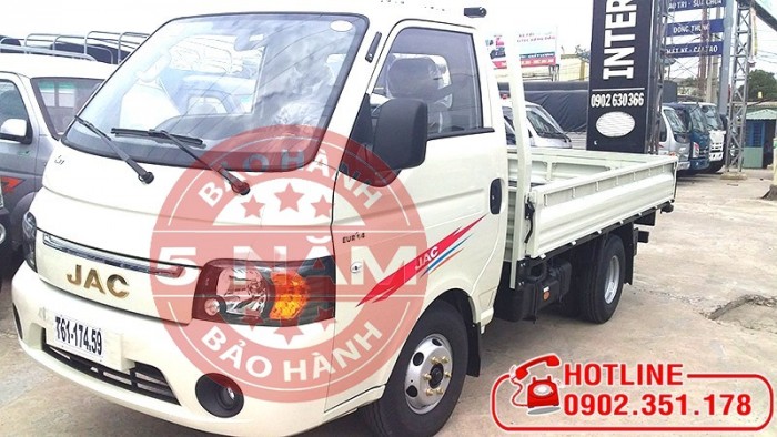 Xe tải jac x5 - Tải trọng 990kg - Hỗ trợ vay cao trả trước 40 triệu +Tặng 30 triệu