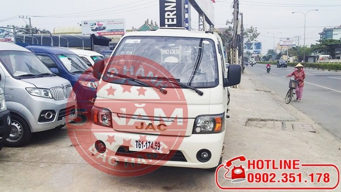 Xe tải jac x5 - Tải trọng 990kg - Hỗ trợ vay cao trả trước 40 triệu +Tặng 30 triệu