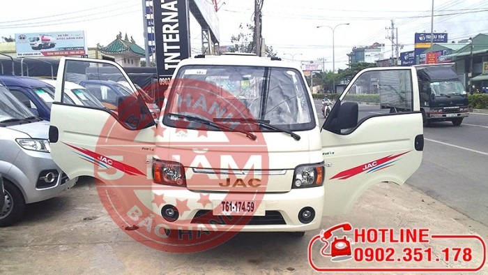 Xe tải jac x5 - Tải trọng 990kg - Hỗ trợ vay cao trả trước 40 triệu +Tặng 30 triệu