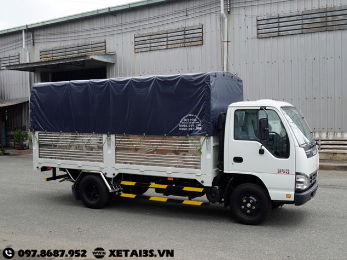 Isuzu 1,9T thùng bạt Euro 4 giá tốt - đại lý bán xe tải trả góp 90%.