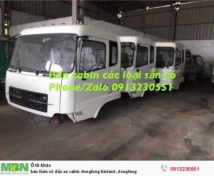 bán thân vỏ đầu xe cabin dongfeng kinland, dongfeng