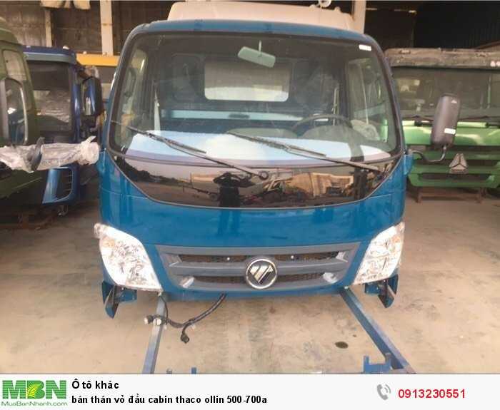 bán thân vỏ đầu cabin thaco ollin 500-700a