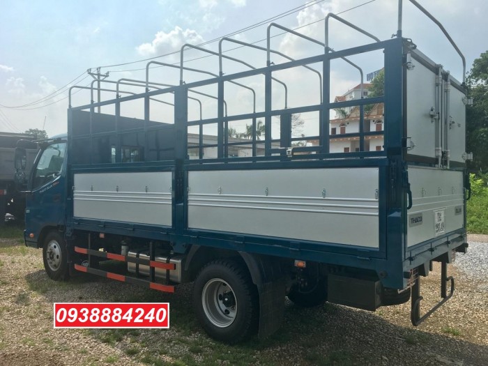 Tặng 100% phí trước bạ xe Thaco Ollin 350 New euro 4 tải 2.4 tấn thùng dài 4.35m - Bán trả góp Tiền Giang Long An Bến Tre