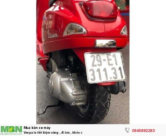Vespa ie tiết kiệm xăng , đi êm , khỏe c
