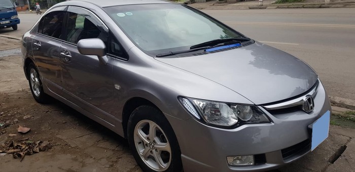 Bán xe Honda Civic số sàn 2007 màu xám bạc