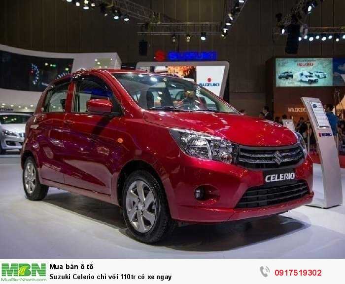 Suzuki Celerio chỉ với 110tr có xe ngay