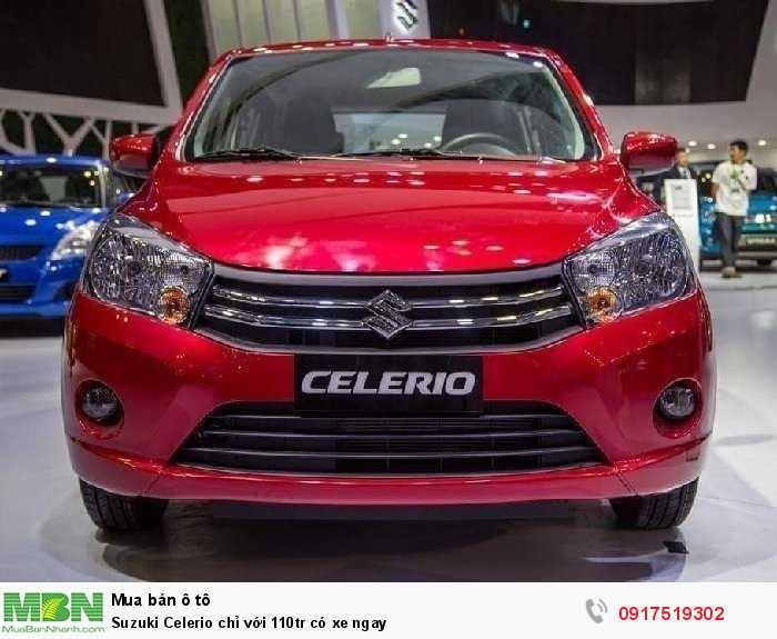 Suzuki Celerio chỉ với 110tr có xe ngay