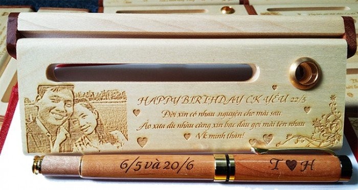 Bút gỗ tình yêu - quà tặng sinh nhật bạn gái3
