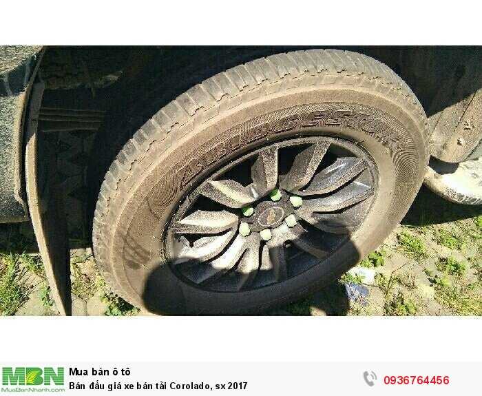 Bán đấu giá xe bán tải Corolado, sx 2017
