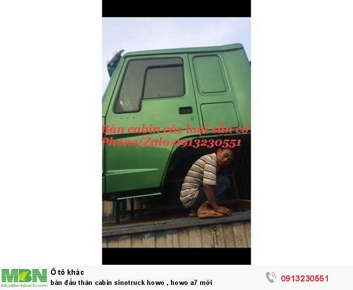 Bán Đầu Thân Cabin Sinotruck Howo , Howo A7 Mới