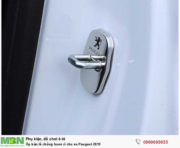 Ốp bản lề chống hoen rỉ cho xe Peugeot 2019