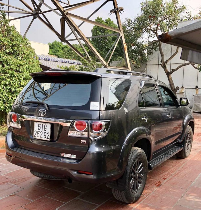 Bán Toyata Fortuner sx 2k15 ghi xám